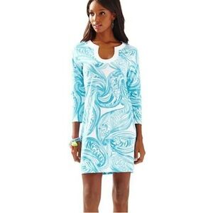 Lilly Pulitzer Aqua Swirl Dress